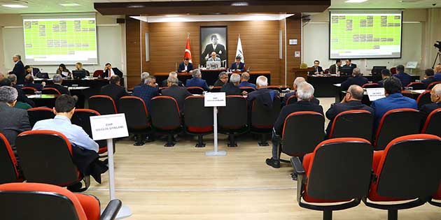 Hatay Büyükşehir Belediye Meclisi, HBB Meclis Salonu’nda Hatay Büyükşehir Belediye