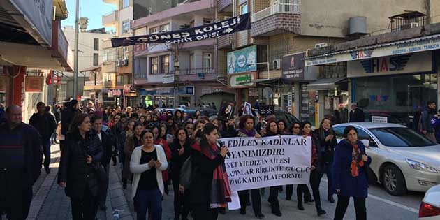 Katledilen kadınlar isyanımızdır! Samandağ