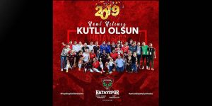 Hatayspor kutlaması