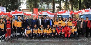 Hatay’da 83 ambulans