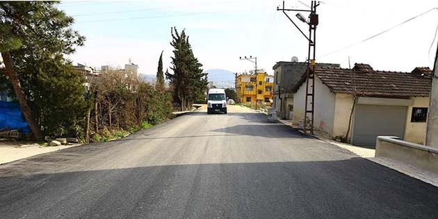 Hatay Büyükşehir ekipleri Güzelburç’ta