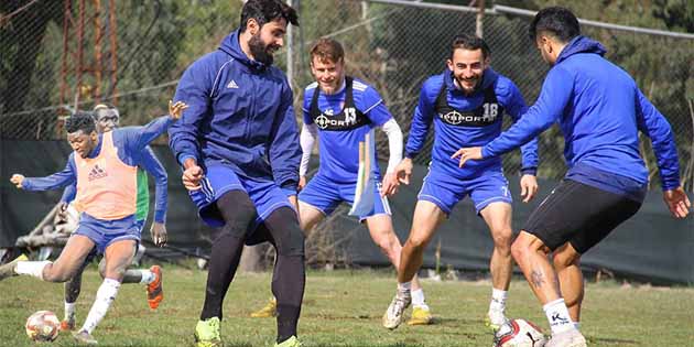 Hatayspor, bugün oynayacağı İstanbulspor maçı öncesi son hazırlığını Çarşamba günü