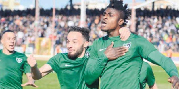 Denizlispor’lu Kehinde, 90.dakikada gol