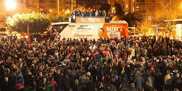 CHP’liler, Perşembe akşamı, İskenderun