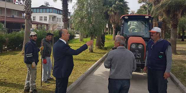 Arsuz genelindeki çalışmaları yerinde