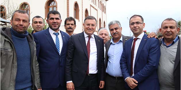 Başkan Savaş, İskenderun, Dörtyol ve Payas’ta vatandaşla bir araya geldi