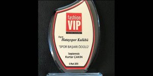 Hatayspor’a Fashion Vip Ödülü