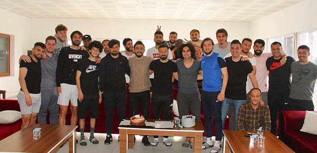 Hatayspor futbolcuları, arkadaşları Hamza’ya