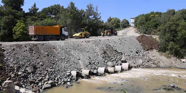 Haziran Sonunda Bitiyor Hatay Büyükşehir Belediyesi tarafından, ilimiz Samandağ ilçesine