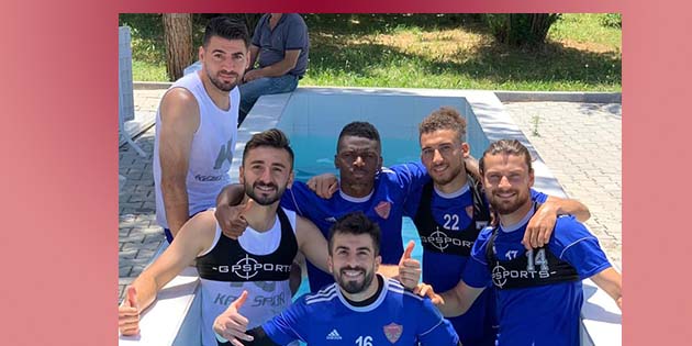 Hatayspor futbolcuları, yarınki Gazişehir