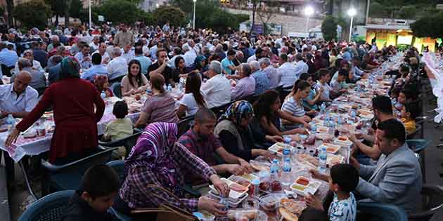 Hatay Büyükşehir Belediyesinin 11 ayın sultanı mübarek Ramazan ayı münasebetiyle