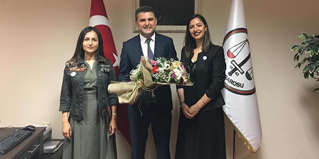 İskenderun Körfez Lions Kulübü Başkanı Aylin Akbay Rende ve üyesi