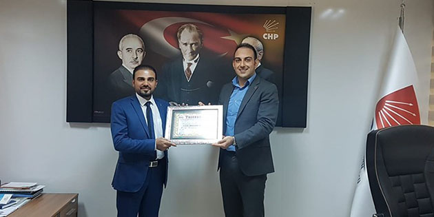 Sanata Destek Plaketi… CHP