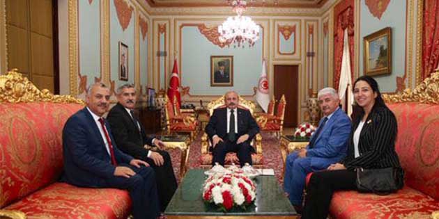 AKP’li 4 Vekilden TBMM Başkanlığı Ziyareti