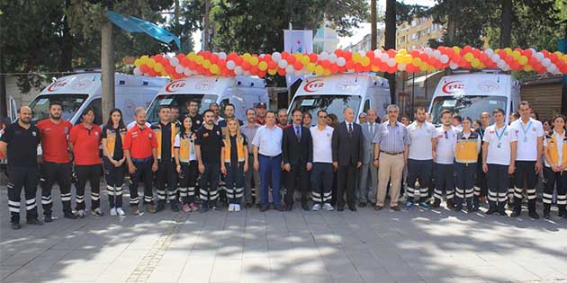 Hatay’da ambulans sayısı 88’e