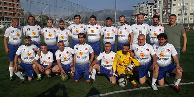 Erhan Aksay Kurumlararası Futbol Turnuvası, Antakya ve İskenderun gruplarında sürüyor.