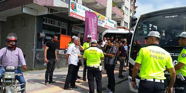 Harbiye-Gümüşgöze dolmuşçularından ‘BEYAZ’ araçlılar,