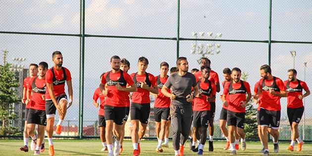 Yeni sezon hazırlıklarına Erzurum’da devam eden Hatayspor, kamp programının üçüncü