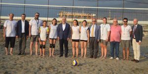 İskenderun’da “Kadın Plaj Voleybol” Turnuvası