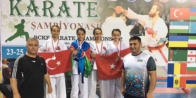Antakyalı Karateci, Hazar Ülkeleri Turnuvası’nda 2. oldu