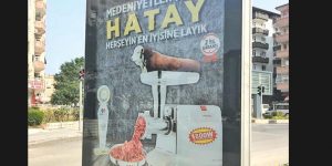 Reklam Afişine yoğun tepki