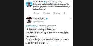 İlginç bir tweet paylaşımı…