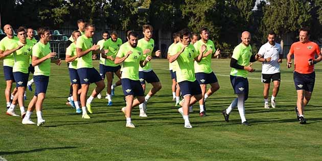 Hatayspor’un yarınki rakibi Akhisarspor, maç öncesi son hazırlığını dün yaptı.
