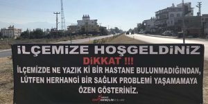 Arsuz CHP Gençlik Kollarından İlginç Pankart: