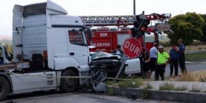 Hatay Emniyet Müdürü Kaza Yaptı