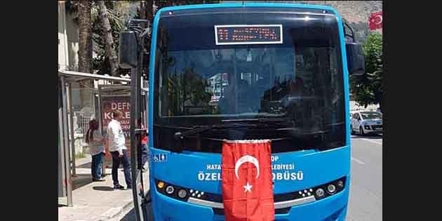 Değiştirmeyenler de Var… Antakya’da, 48 Nolu Şehir İçi Halk Otobüsleri