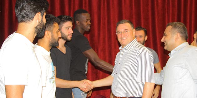 Tesis Ziyareti… Hatay Büyükşehir Belediye Başkanı ve Hatayspor Kulübü Onursal