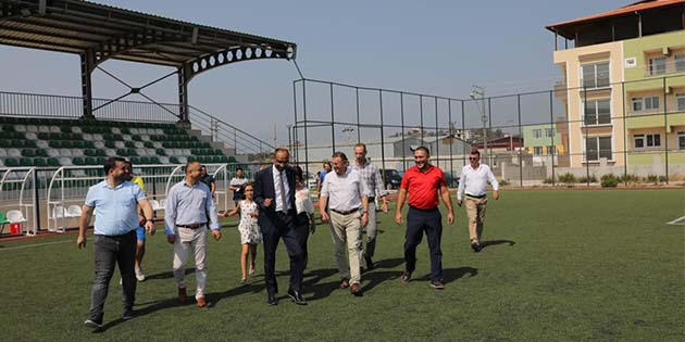 BŞB Başkanı Savaş söz verdi… Defne Belediye-si’ne ait Çekmece Stadı’nın