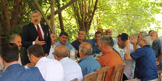 Meralar Islah Edilecek… Ak Parti Hatay Milletvekili Hüseyin Yayman, ilimizde