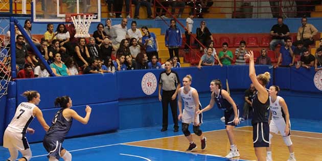 Hatay Büyükşehir Belediyesi Kadın Basketbol Takımı, EUROCUP’ta Belarus ekibi önünde