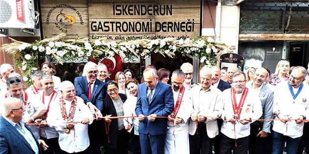 İskenderun’da  “Gastronomi  Derneği” açıldı