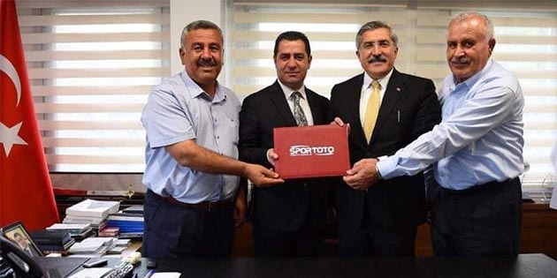 Hassa’ya Spor Tesisleri Spor Toto Teşkilatı, Milletvekili Hüseyin Yaman’ın da