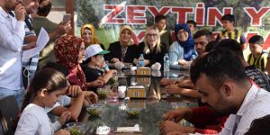 Zeytin Yeme Yarışması Şampiyonu Doğan Abay…