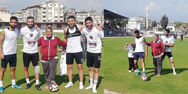 Hatayspor tribün liderlerinden Songül