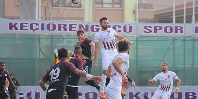 Hatayspor 1-0 Bordo-Beyazlılar, zorlu Ankara deplasmanında Keçiörengücü’nü 90+2’de Veremy Bokila