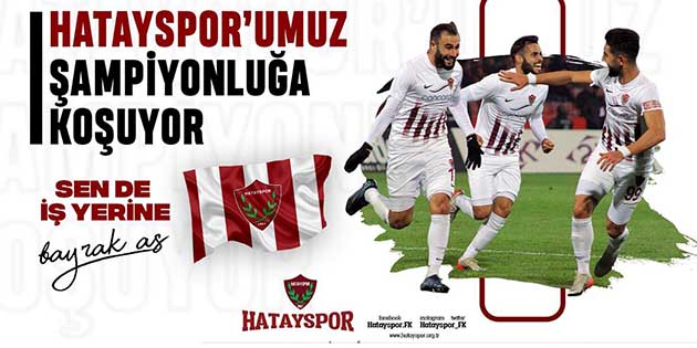 Hatayspor’un Süper Lig’e doğru