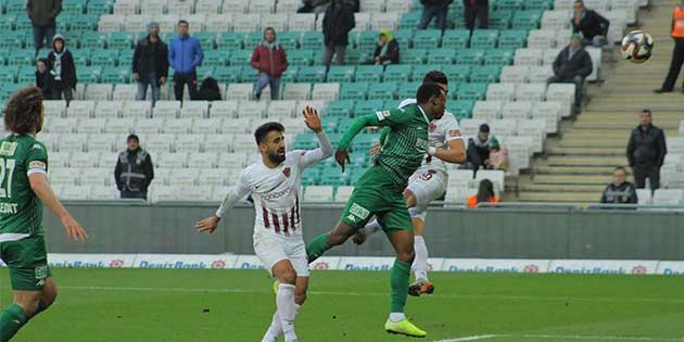 Hatayspor, 2-1 yenik kapattığı