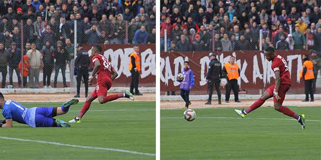 Hatayspor’un 2-0 kazandığı Menemenspor