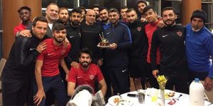 Hatayspor’da Doğum Günü Kutlaması