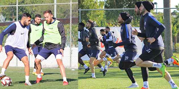 Hatayspor’un Antalya kampı sürüyor.