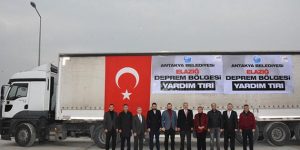 Yardım Tırı Dualarla Uğurlandı