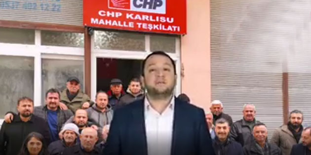 Karlısu Temsilciliği CHP Antakya