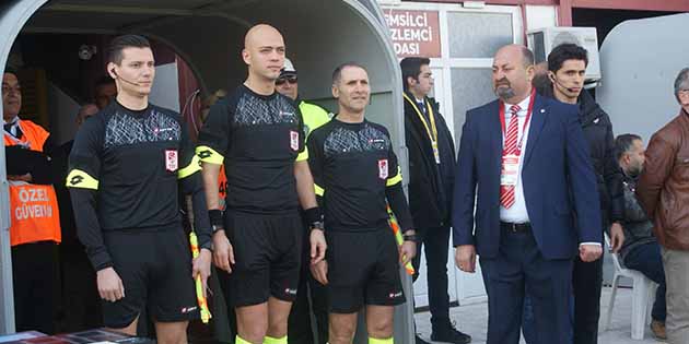 Hatayspor-Giresunspor maçını yöneten Orta