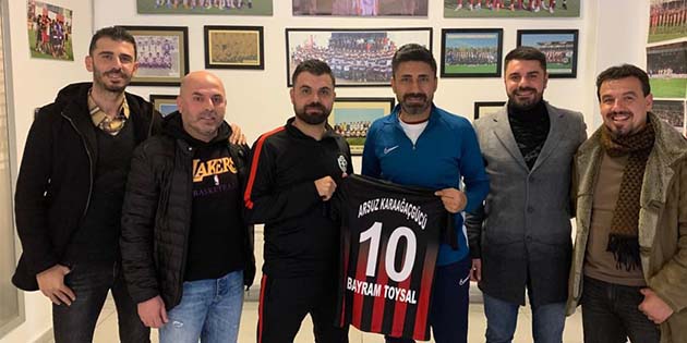 Hatayspor Teknik Direktörü Bayram Toysal’a Karaağaçspor Jesti Süper Lig’de mücadele