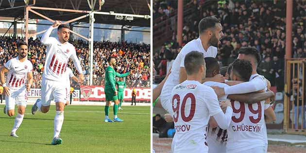 Hatayspor, 1-0 yenik götürdüğü