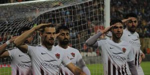 Hatayspor’da Gol Sonrası Asker Selamı